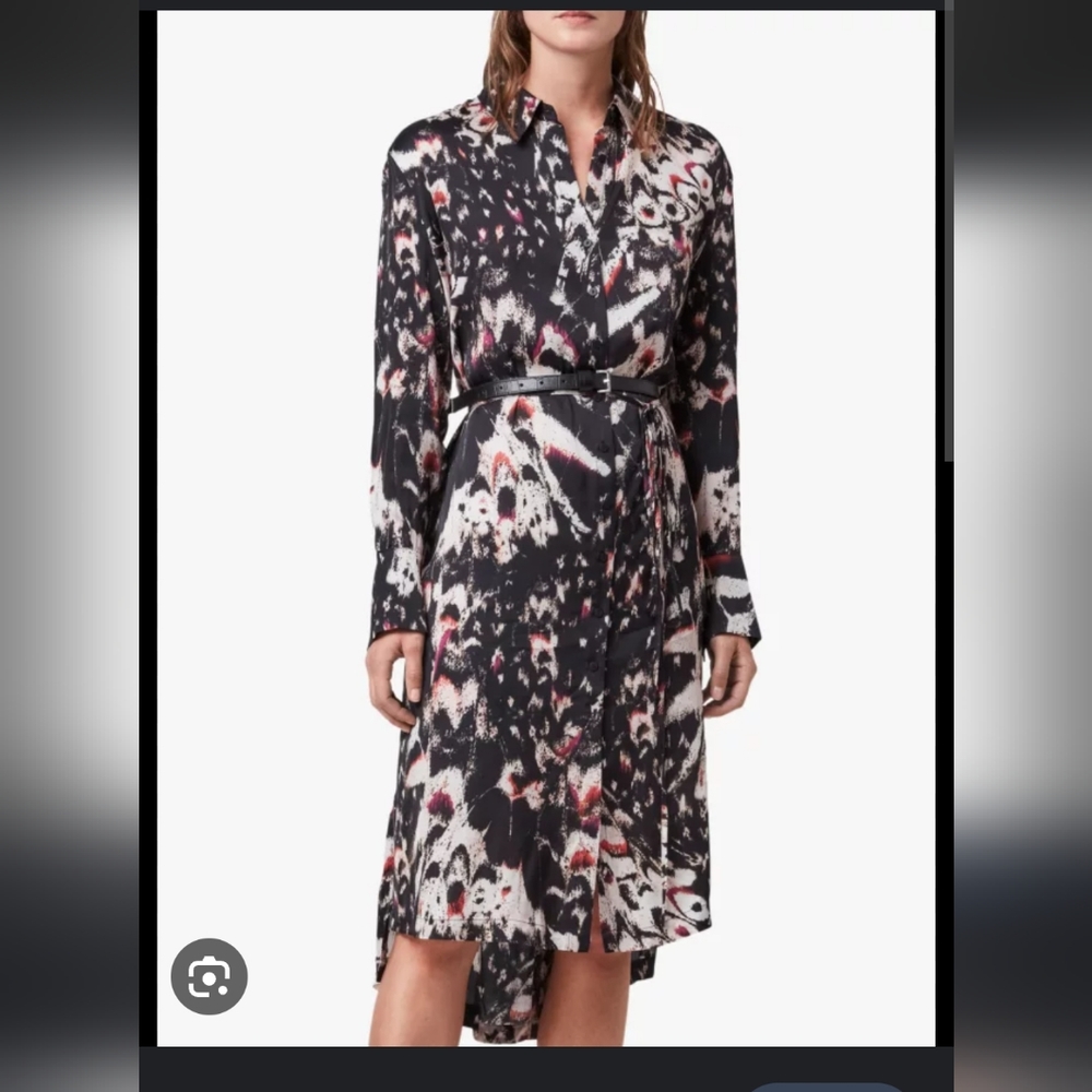 Allsaints Anya Wing Dress